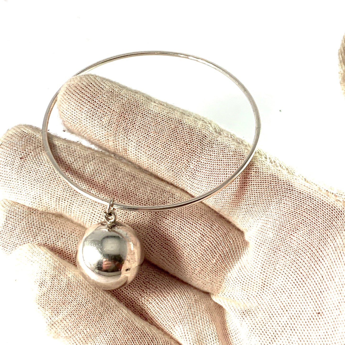 Victor Janson, Sweden 1973. Vintage Sterling Silver Bracelet.