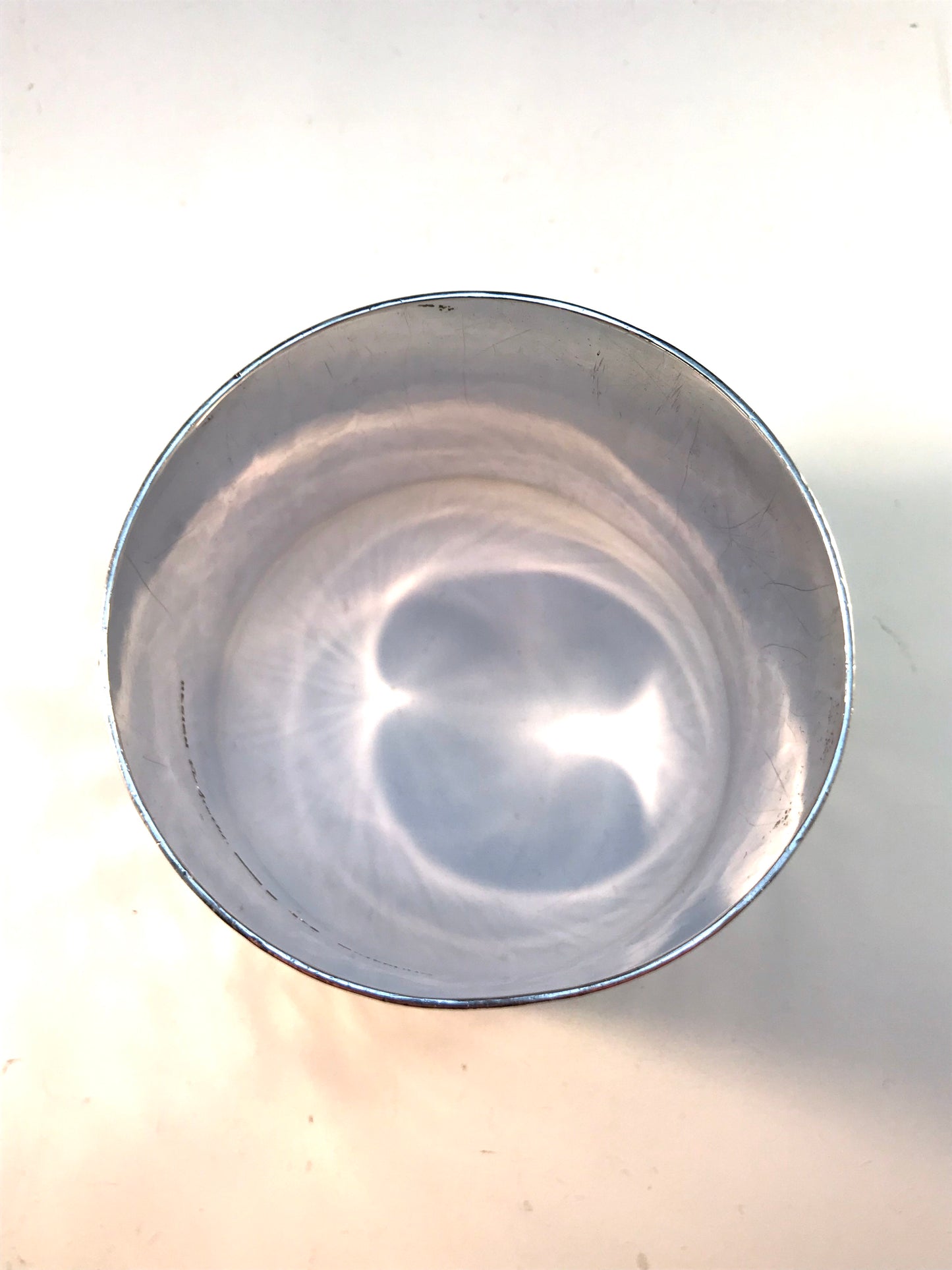 Elon Arenhill, Sweden year 1974 Massive 3.7oz Sterling Silver Hand Hammered Bangle. Signed.