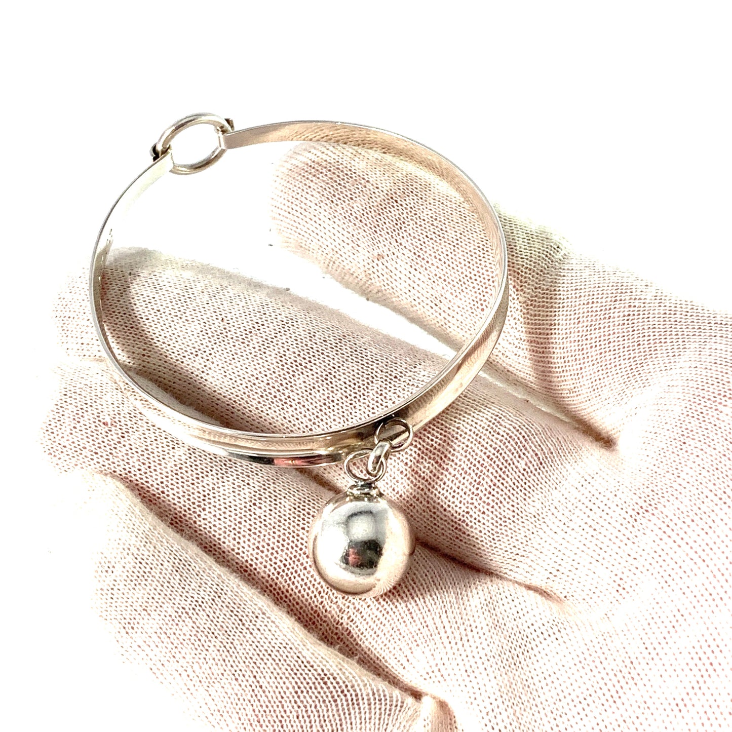 Erik Granit, Finland 1956. Vintage Sterling Silver Bracelet.