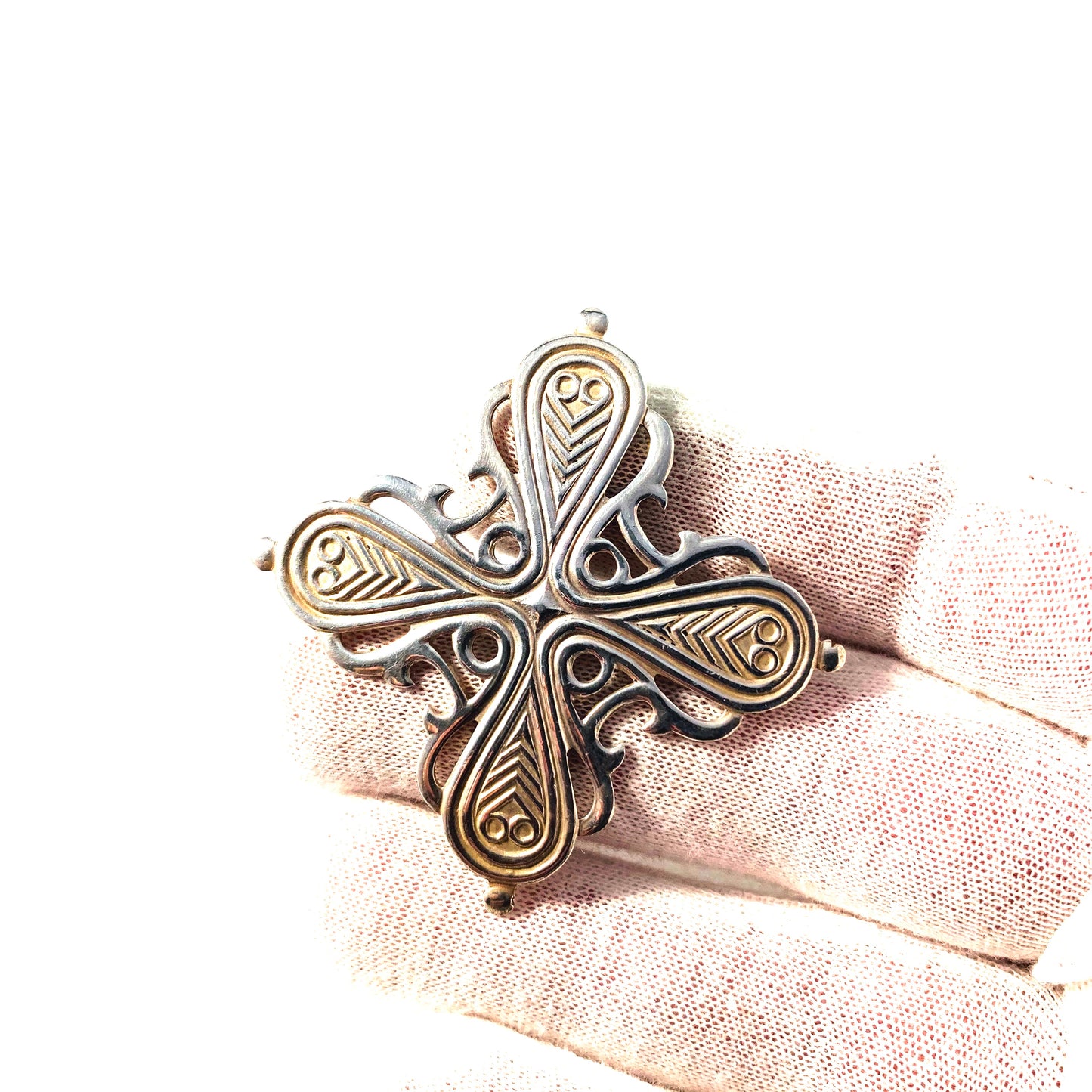 Kalevala Koru, Finland 1957 Sterling Silver Brooch.