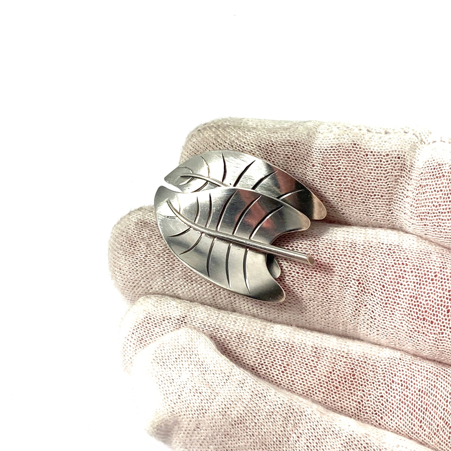 Sigurd Persson for Stigbert, Sweden 1957 Sterling Silver Brooch.