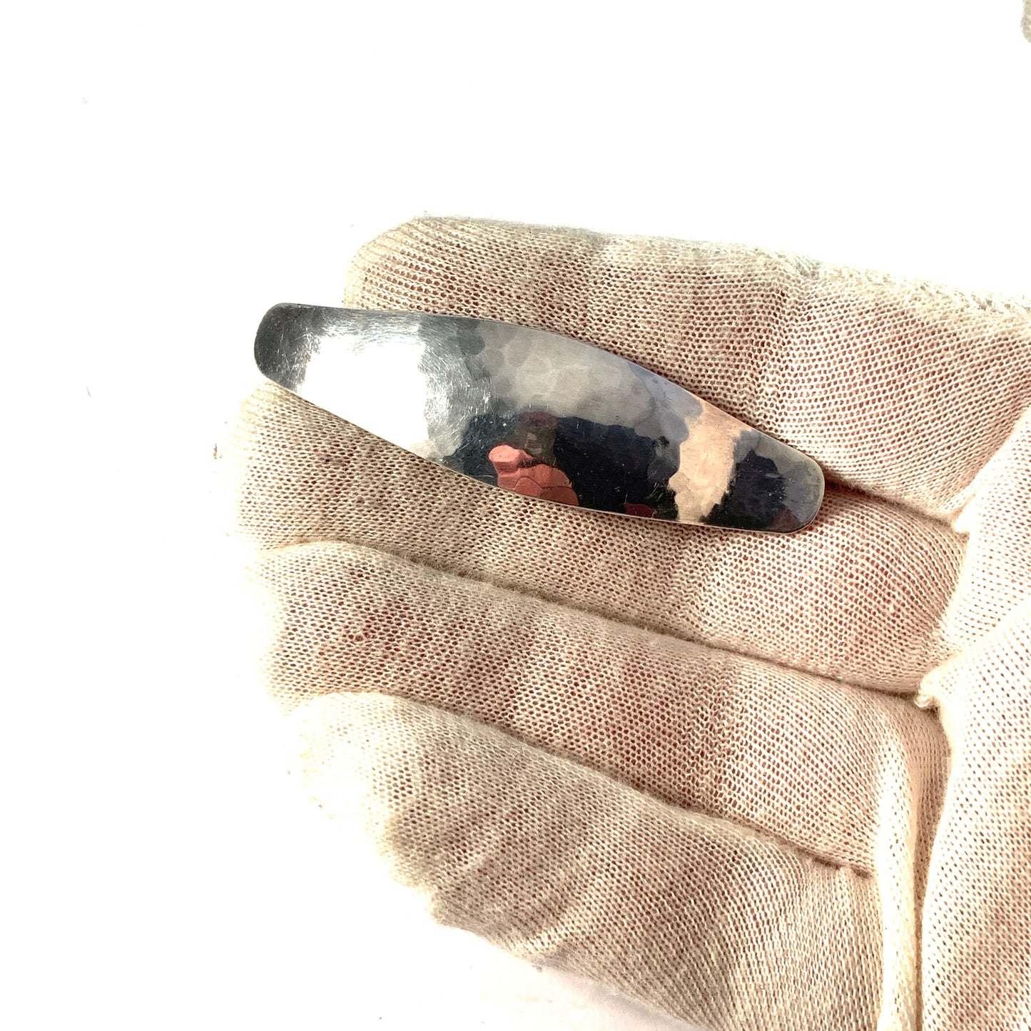 Rey Urban, Sweden year 1960. Vintage Sterling Silver Hair Clip. Signed.