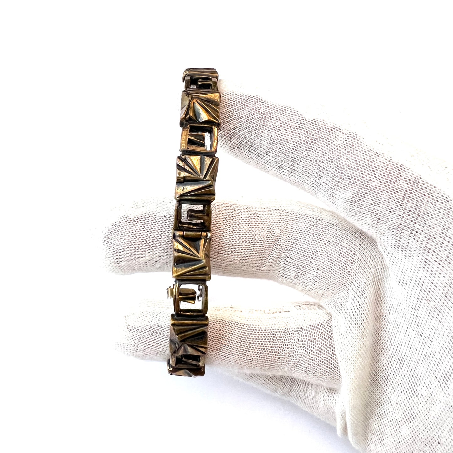 Pentti Sarpaneva Finland 1960-70s Vintage Bronze Bracelet.
