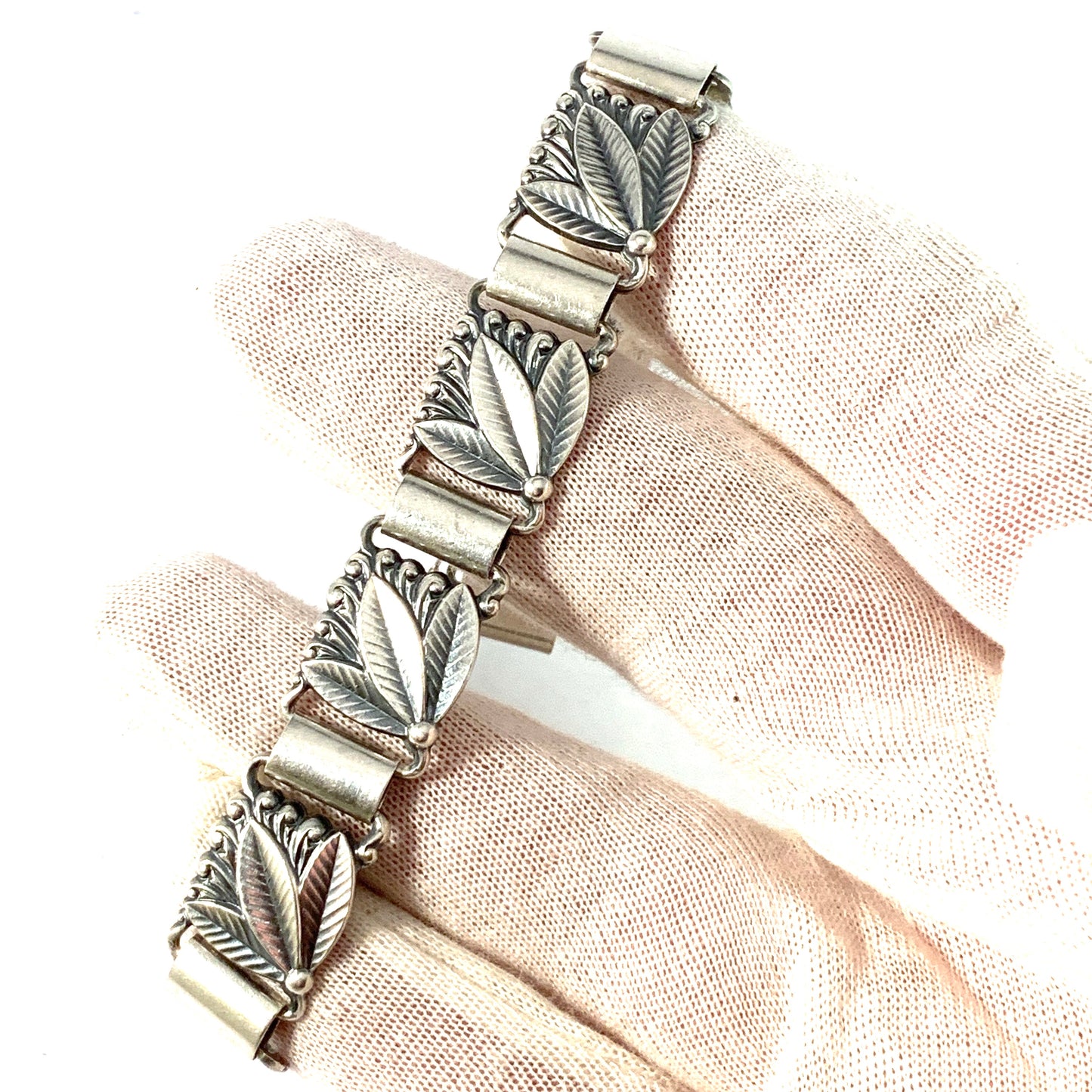 G Dahlgren, Sweden 1942. Vintage Sterling Silver Bracelet.