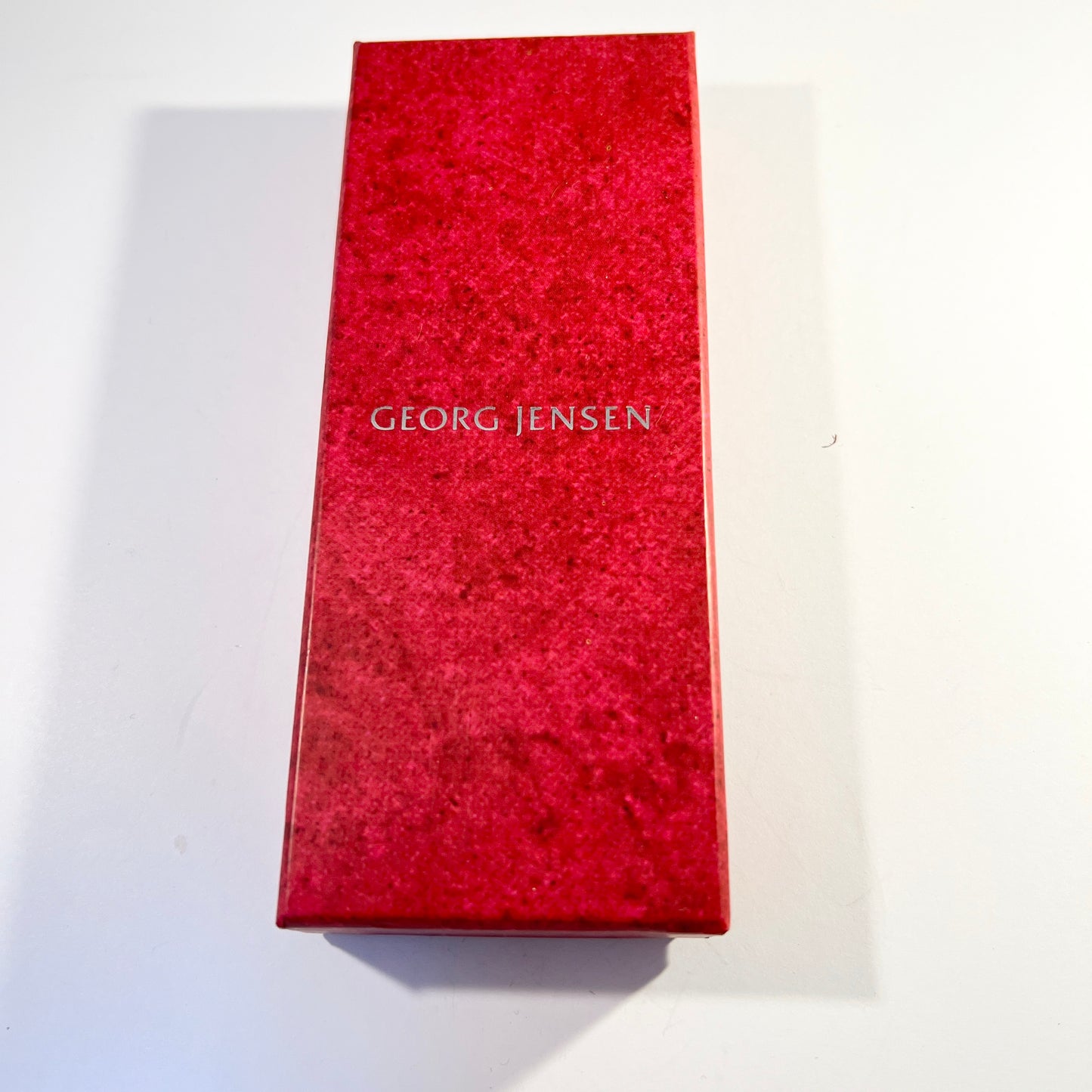 Georg Jensen, designer Regitze Overgaard 2001. Sterling Silver Double Heart Pendant Necklace.