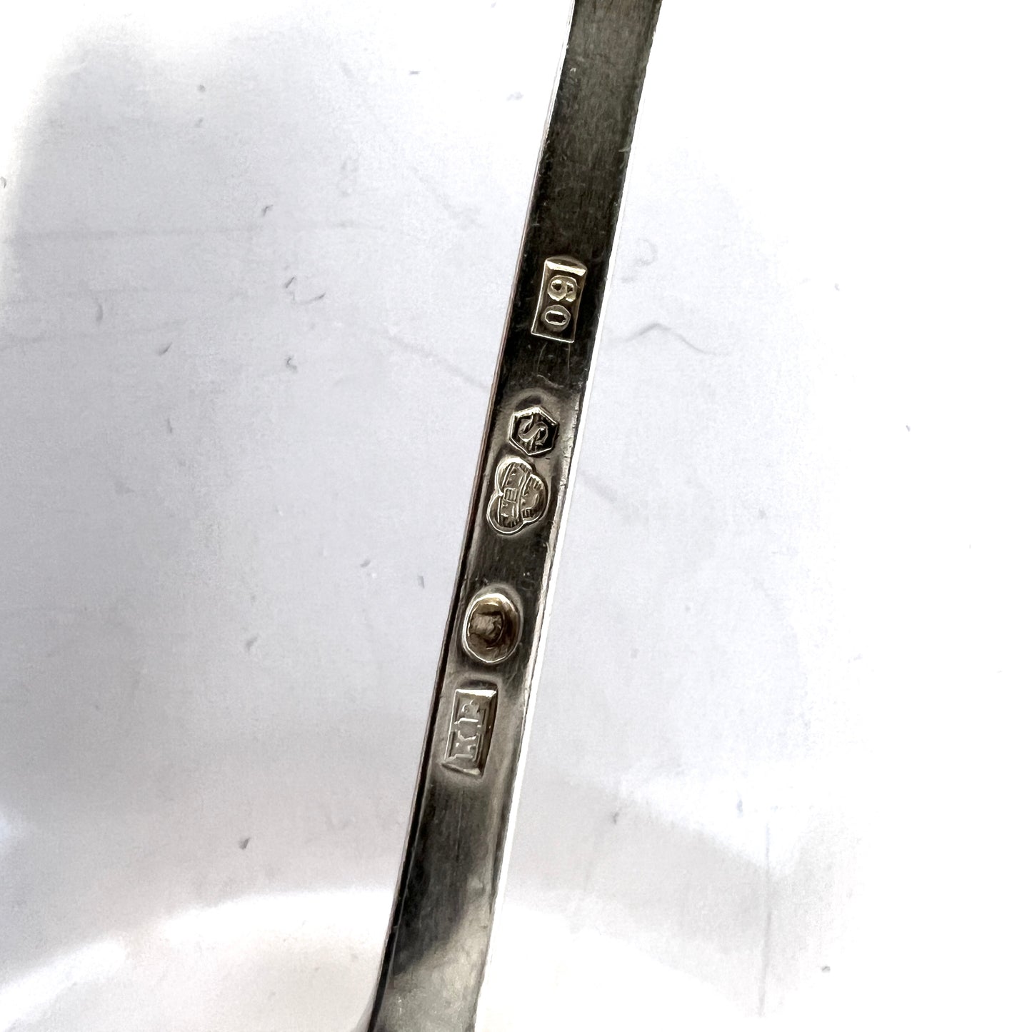 Åke Stavenow, Sweden 1964. Large Vintage Space Age Sterling Silver Pendant.