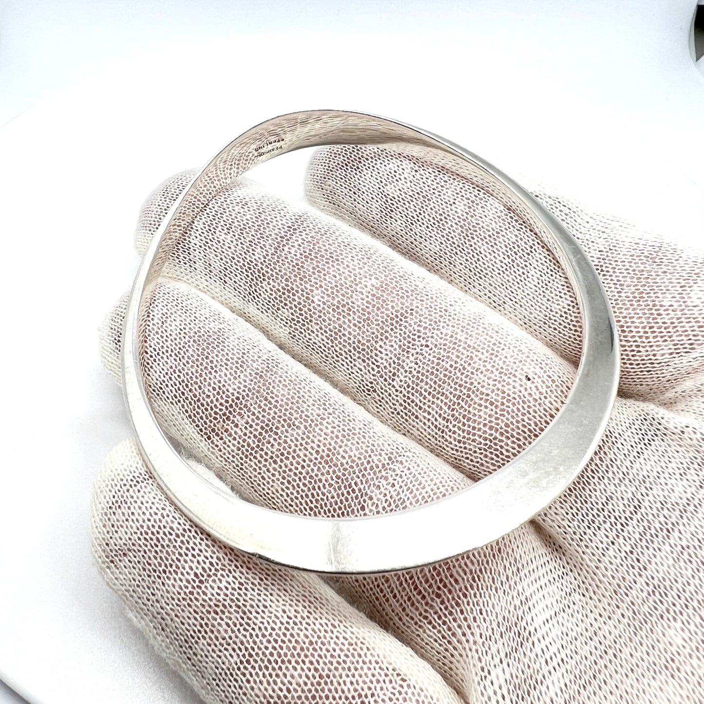 Ronald Pearson, USA c 1960s Sterling Silver Bangle Bracelet.