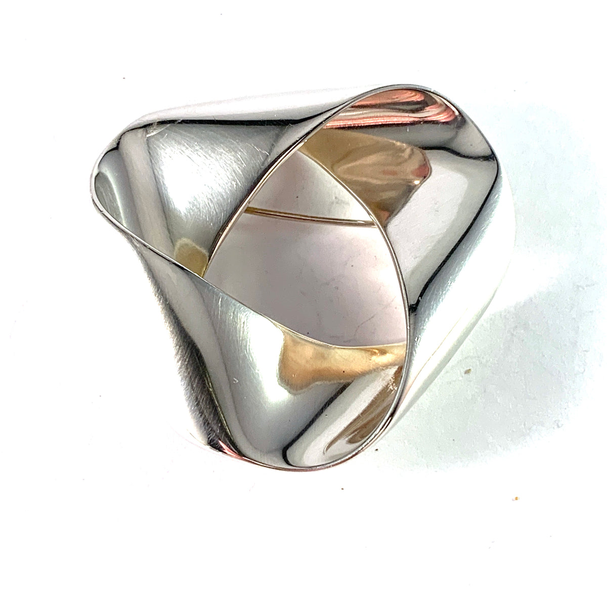 Hans Hansen for Georg Jensen, Denmark Vintage Sterling Silver Brooch.