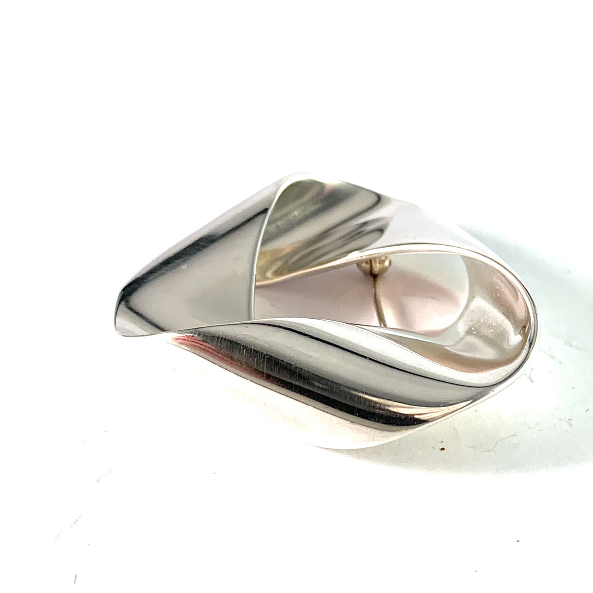 Hans Hansen for Georg Jensen, Denmark Vintage Sterling Silver Brooch.
