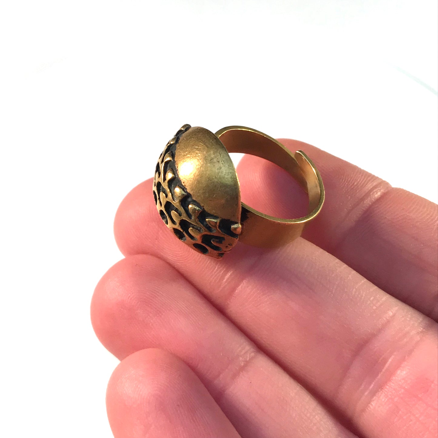 Pentti Sarpaneva Finland 1960-70s Bronze Adjustable Size Ring.