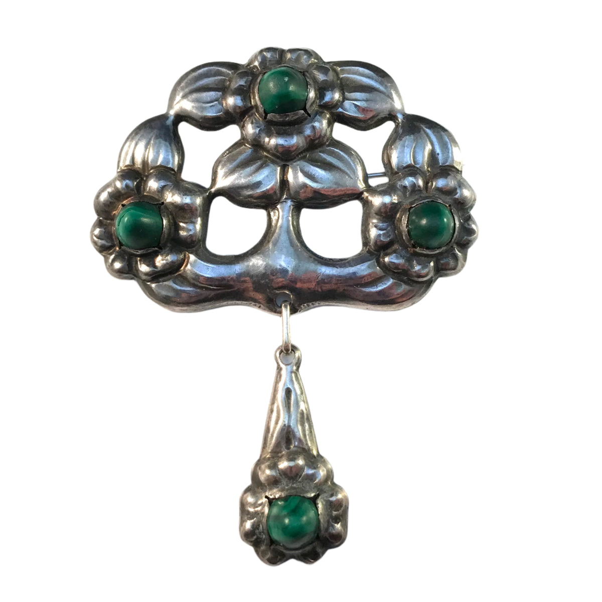 arts and crafts skønvirke jewelry brooch