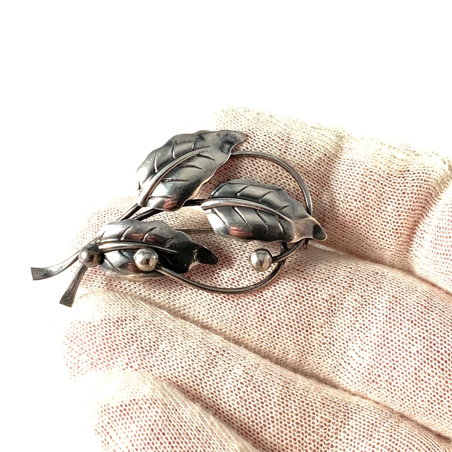 Niels Erik From, Denmark 1950s. Sterling Silver Brooch.