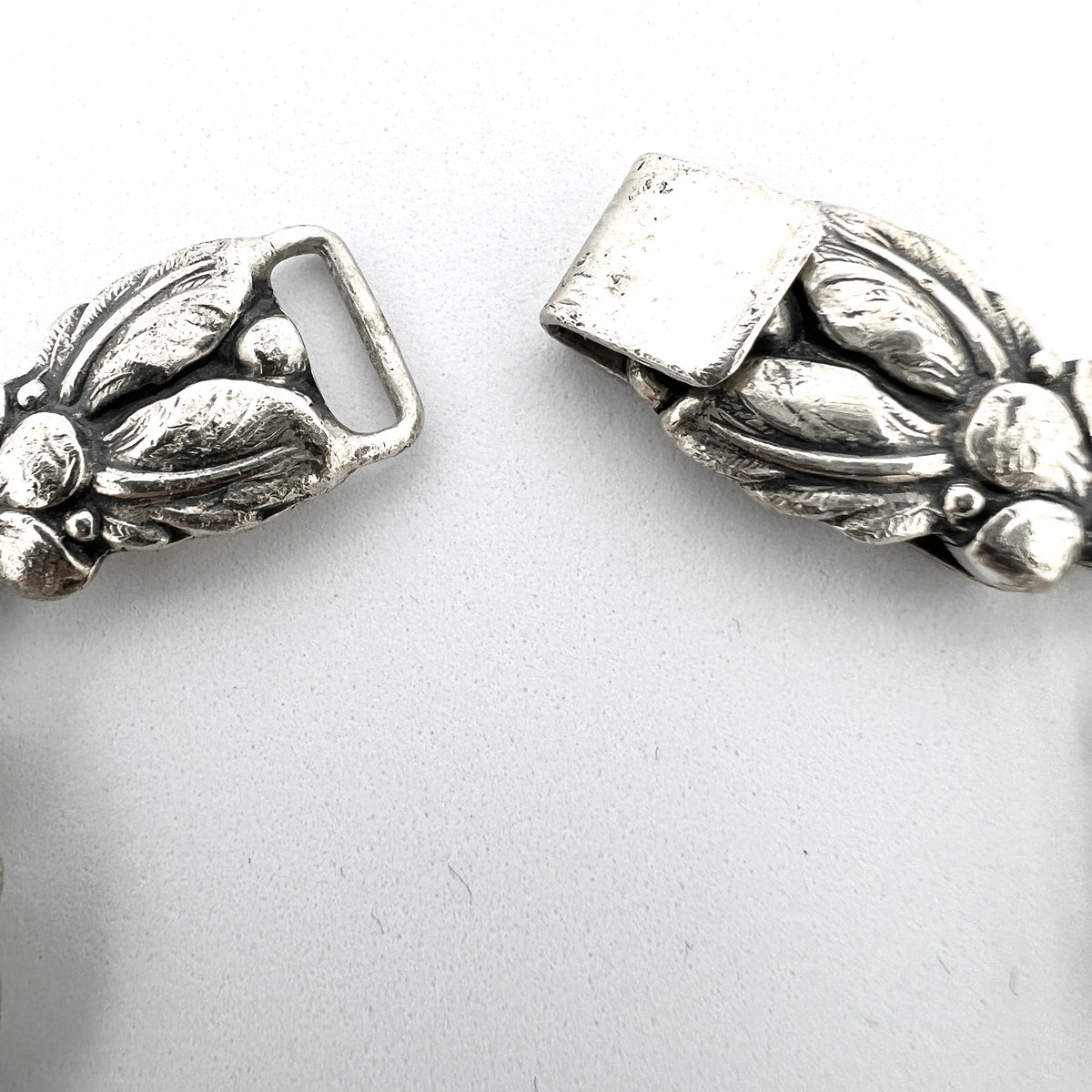 C Brumberg Hansen, Denmark 1937-1950 Vintage Solid 830 Silver Bracelet