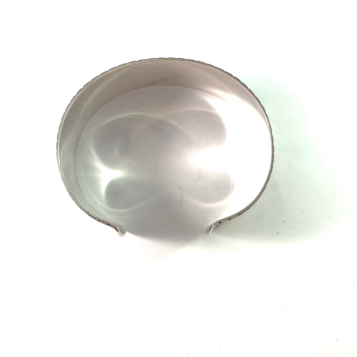 Georg Jensen Mid Century Sterling Silver Cuff Bracelet. Design no 38, by Harald Nielsen