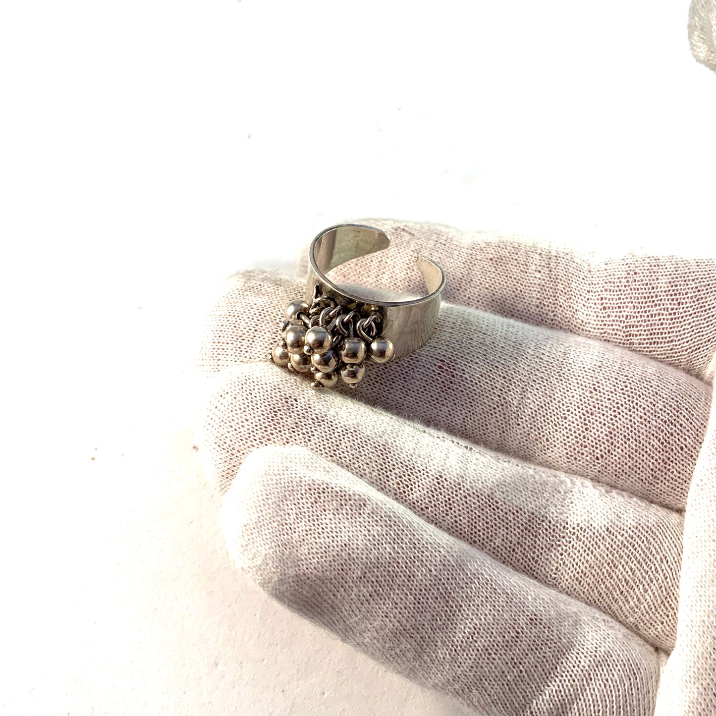 Heikki Juhana Kaksonen, Finland 1965 Vintage Sterling Silver Ring