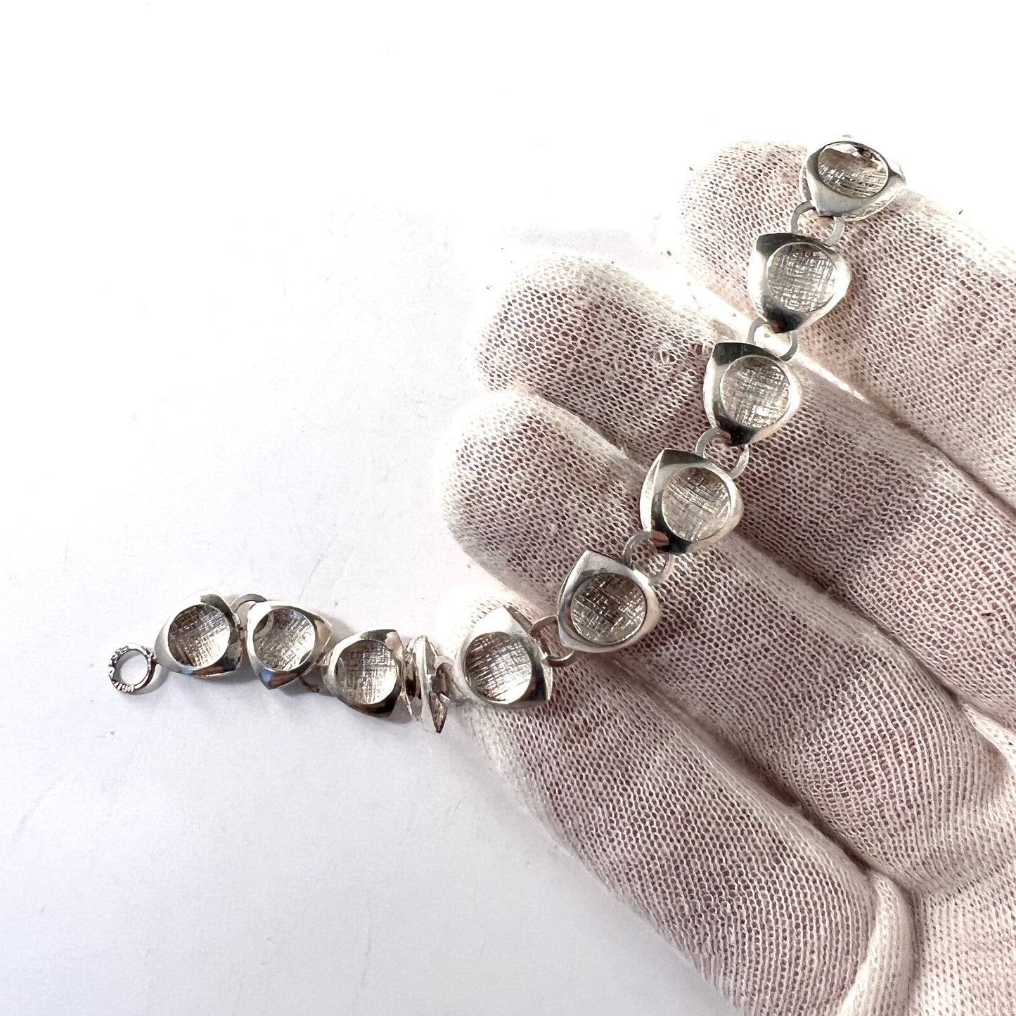 Einari Ailio, Finland 1960-70s. Sterling Silver Bracelet.