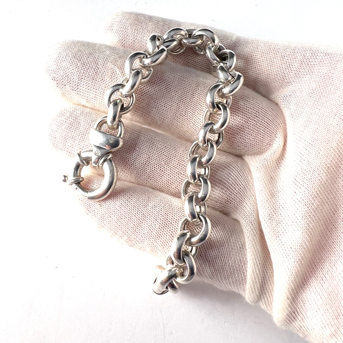 Kalevala Koru, Finland. Vintage Sterling Silver Bracelet.