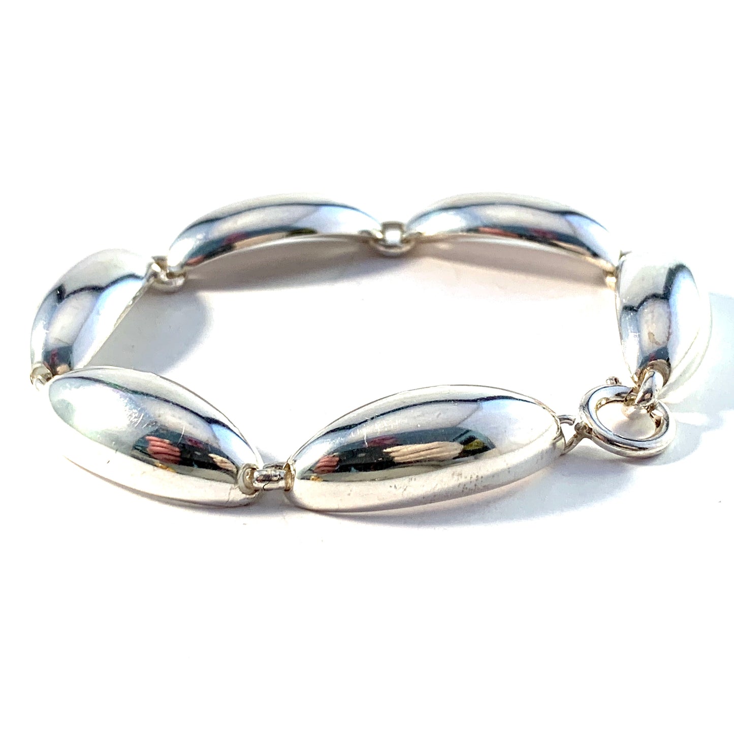 Teka, Theodor Klotz, Germany 1960s Sterling Silver Bracelet.