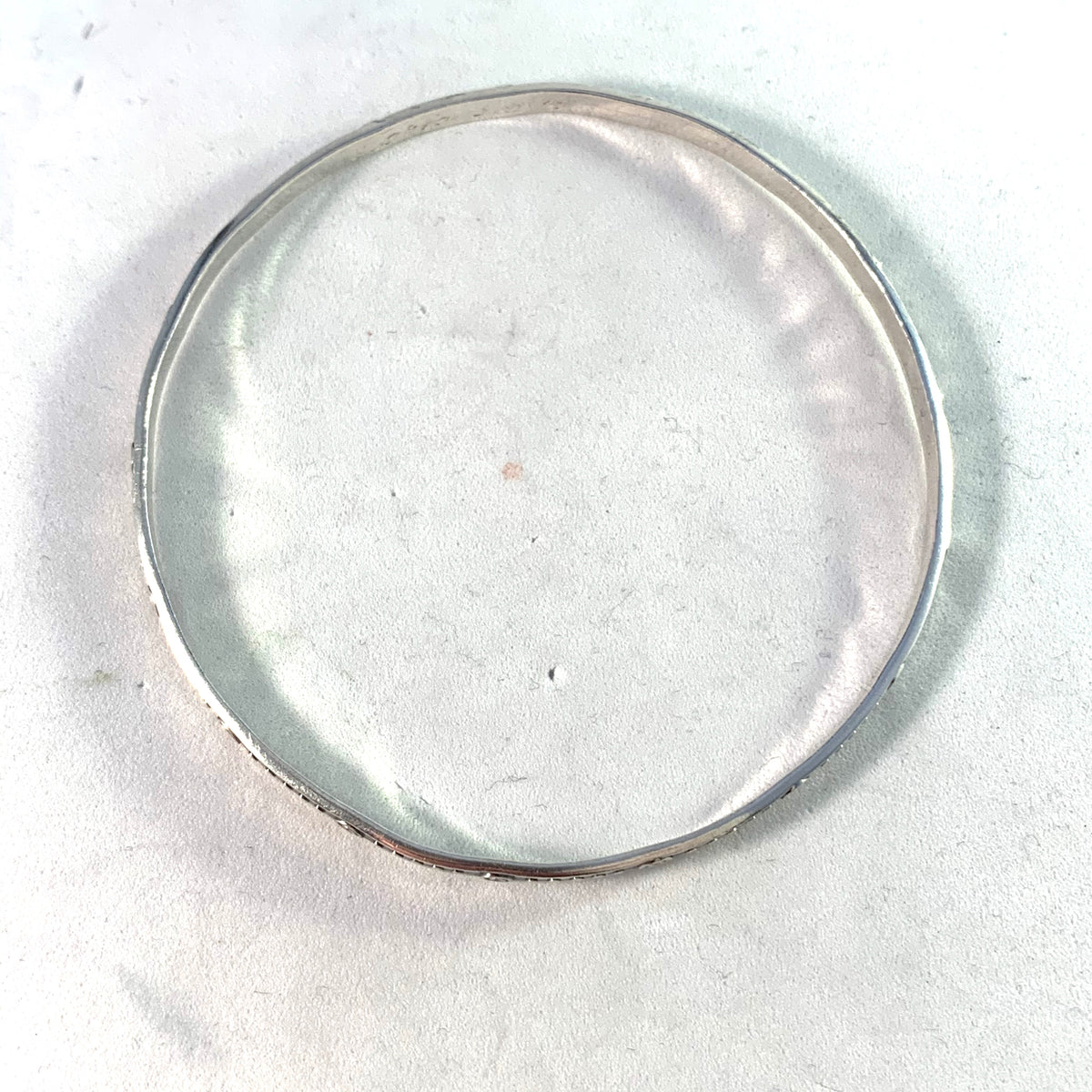 Veikko Kullervo Reinikka, for Kalevala Koru, Finland 1965 Sterling Bangle Bracelet.