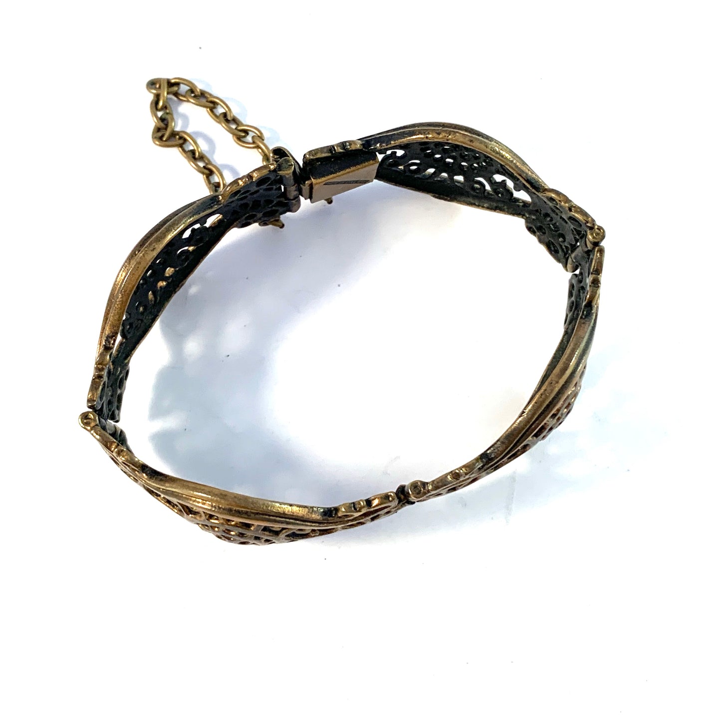 ヴァロ コル、フィンランド 1970 年代のブロンズ ブレスレット。