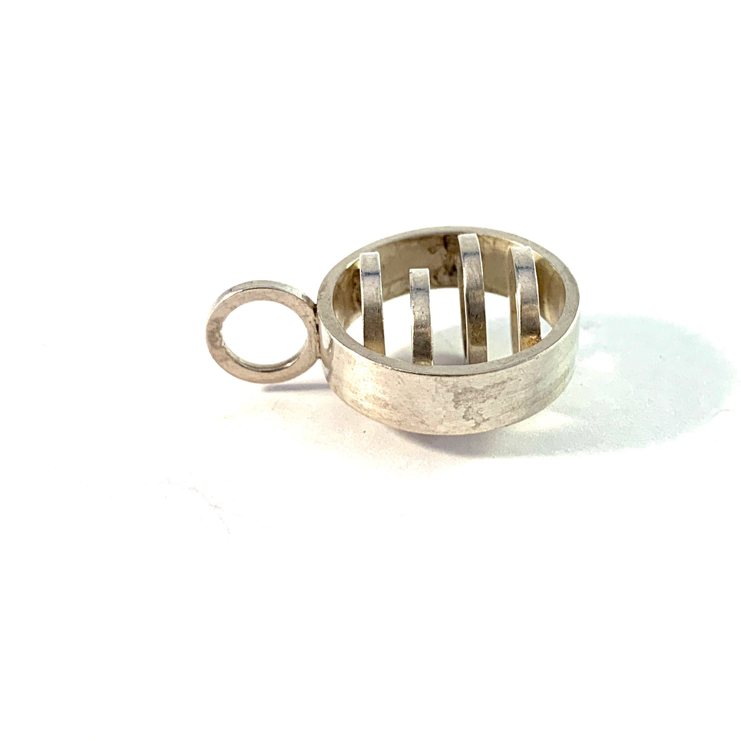 Elis Kauppi, Kupittaan Kulta Finland 1970s. Sterling Silver Pendant.