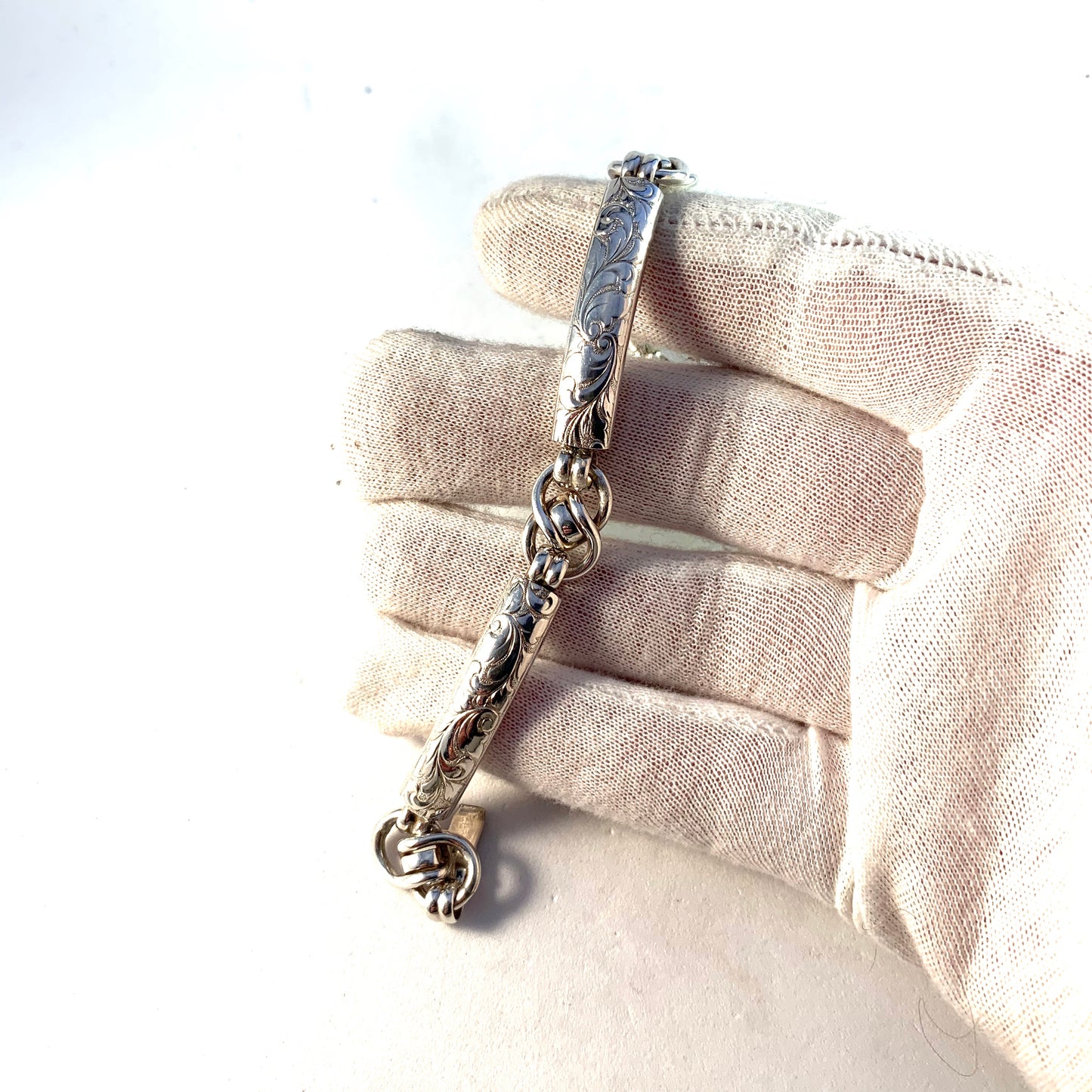 フリードリヒ・シュパイデル、ドイツ、ミッドセンチュリー ヴィンテージ 830 シルバー ブレスレット。