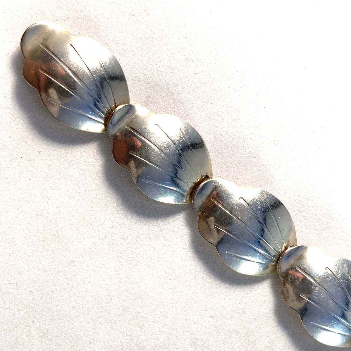 Elsbri, Stockholm 1958. Mid Century Sterling Silver Bracelet.