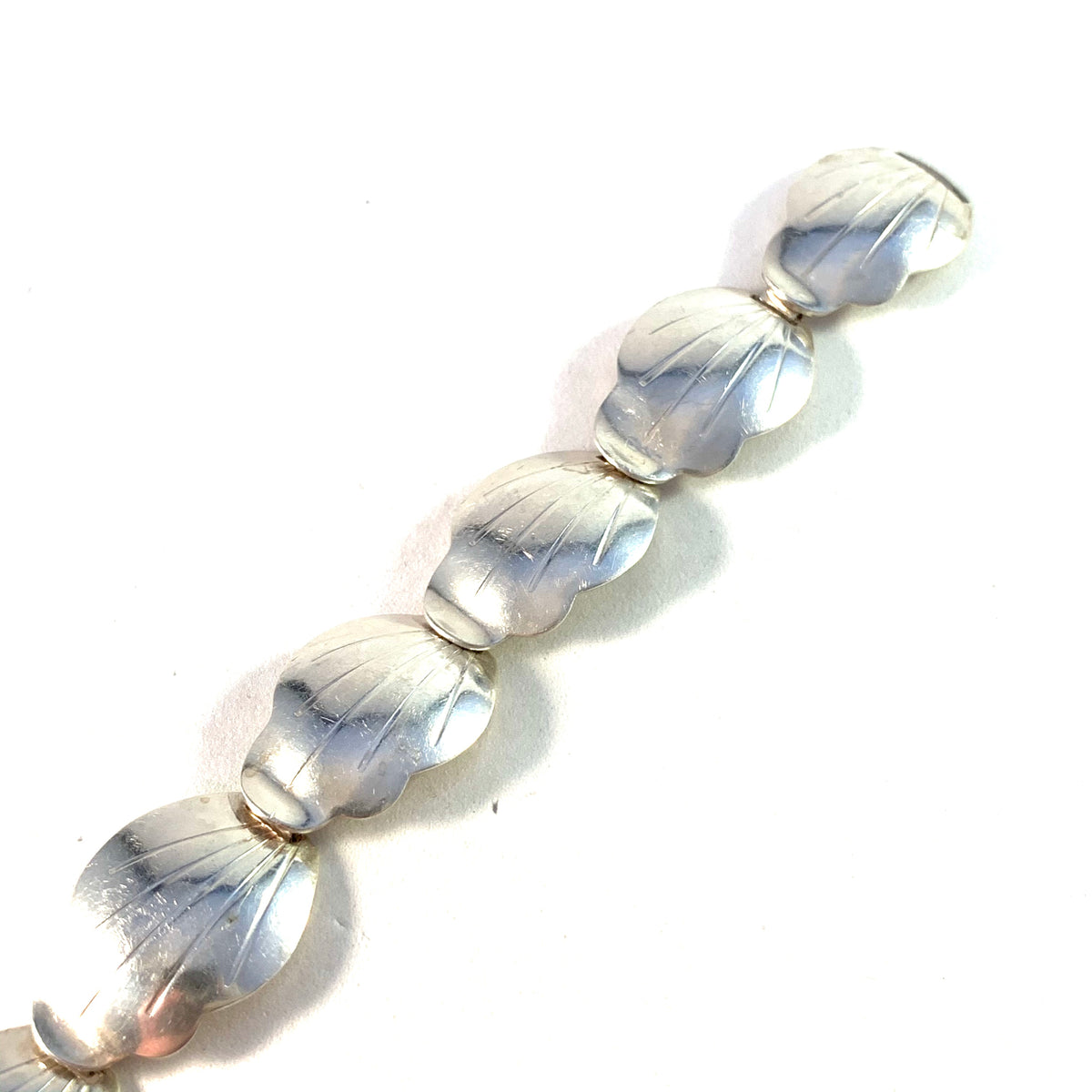 Elsbri, Stockholm 1958. Mid Century Sterling Silver Bracelet.