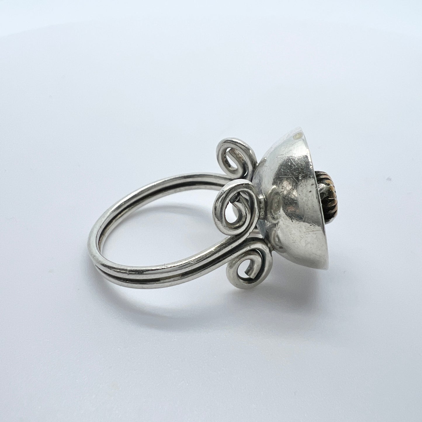 Vintage 1950-60s Sterling Silver Ring.