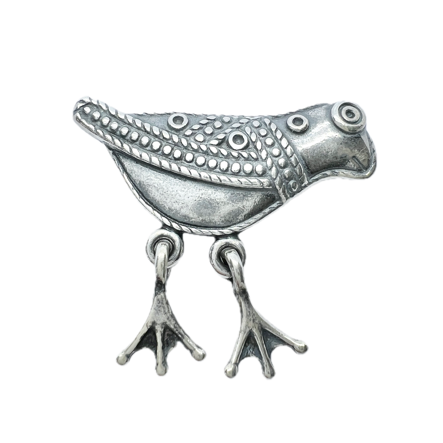 Kalevala Koru, Finland. Vintage Sterling Silver Bird Brooch.
