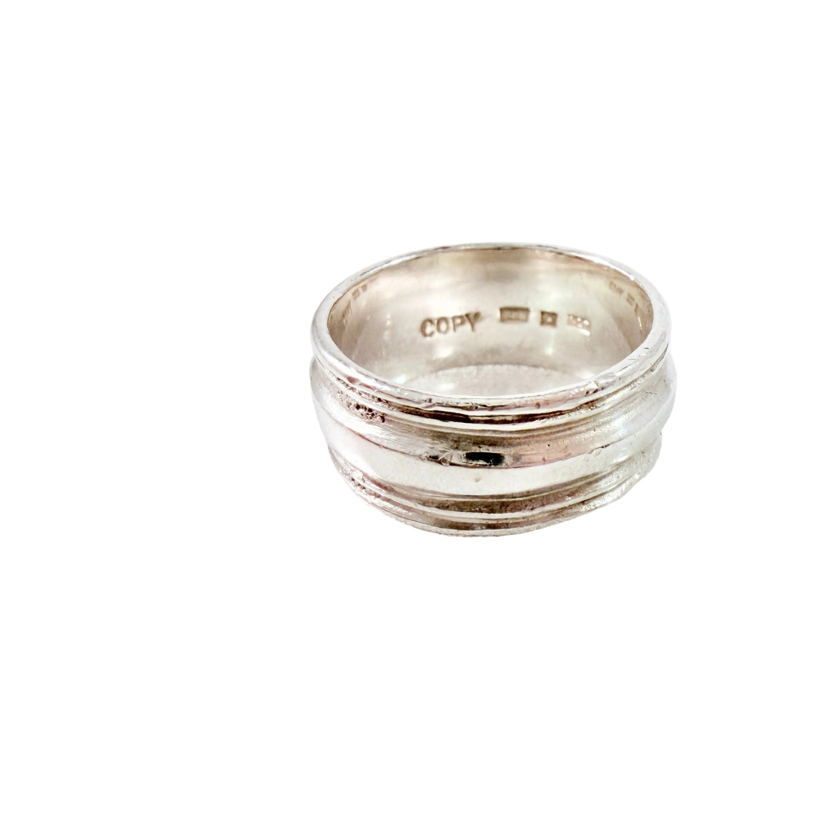Bengt Hallberg, Sweden. Vintage Viking Copy Sterling Silver Ring.