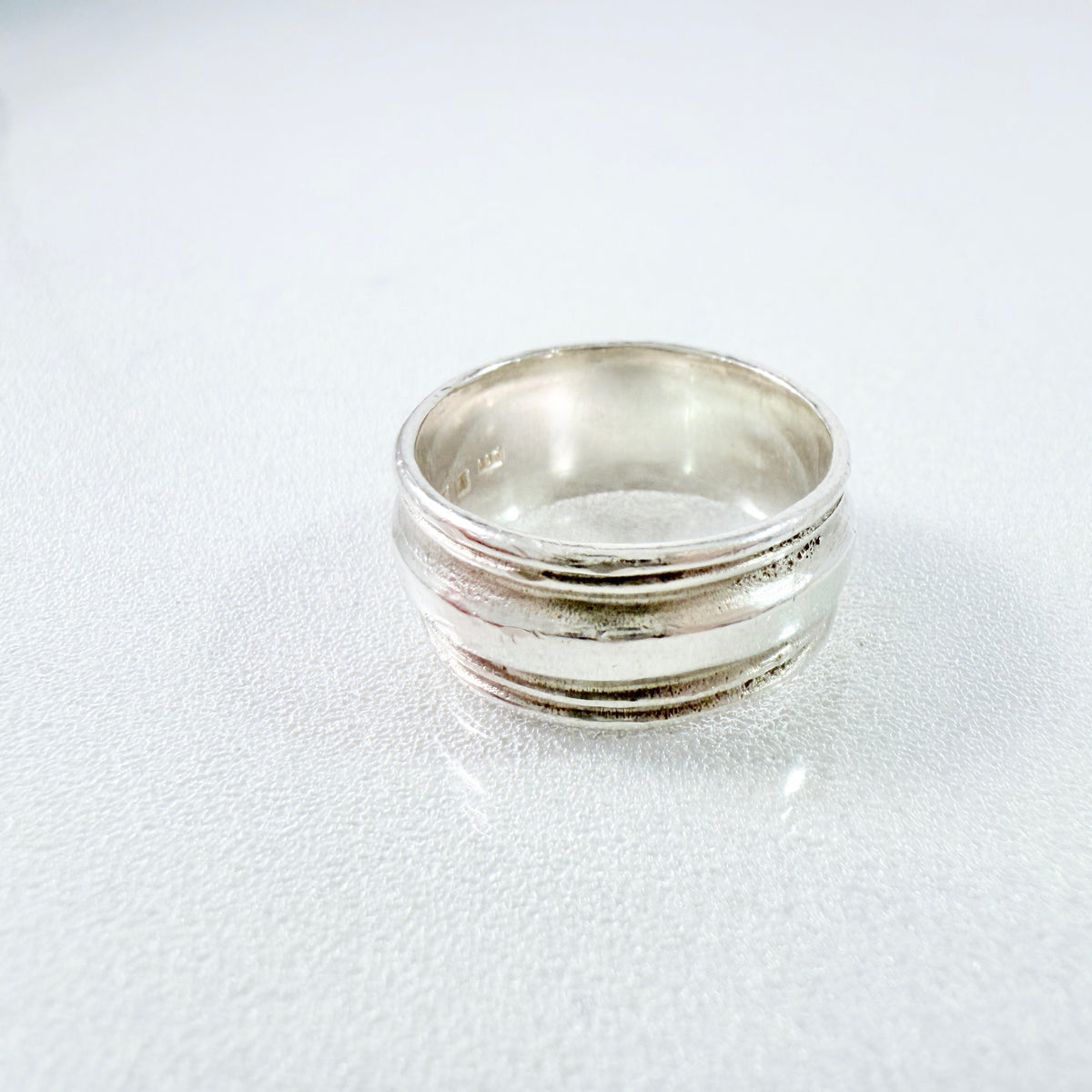 Bengt Hallberg, Sweden. Vintage Viking Copy Sterling Silver Ring.