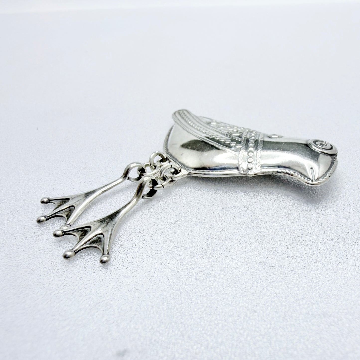 Kalevala Koru, Finland. Vintage Sterling Silver Bird Brooch.