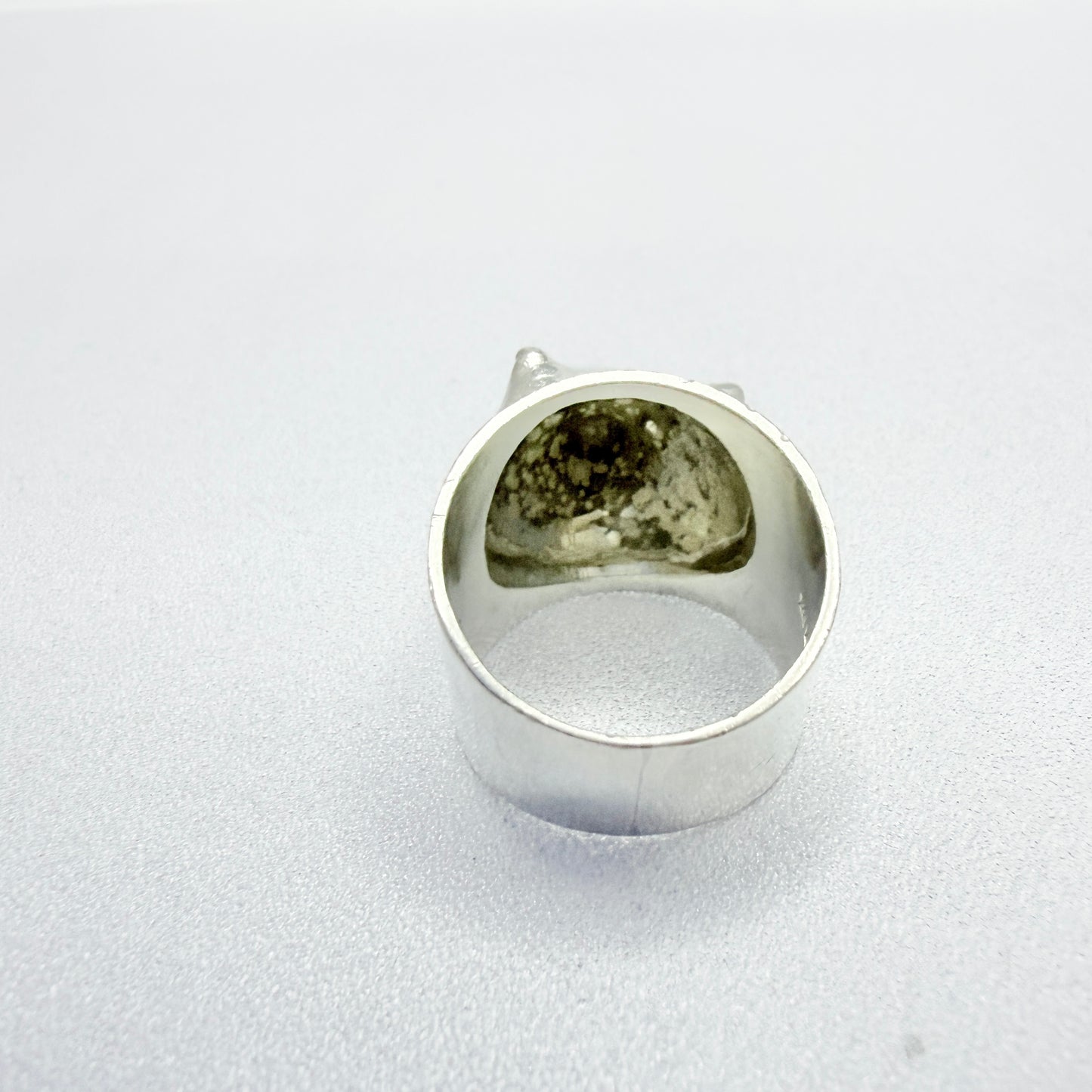 Eila Minkkinen, Finland 1977. Vintage Sterling Silver Animal Ring