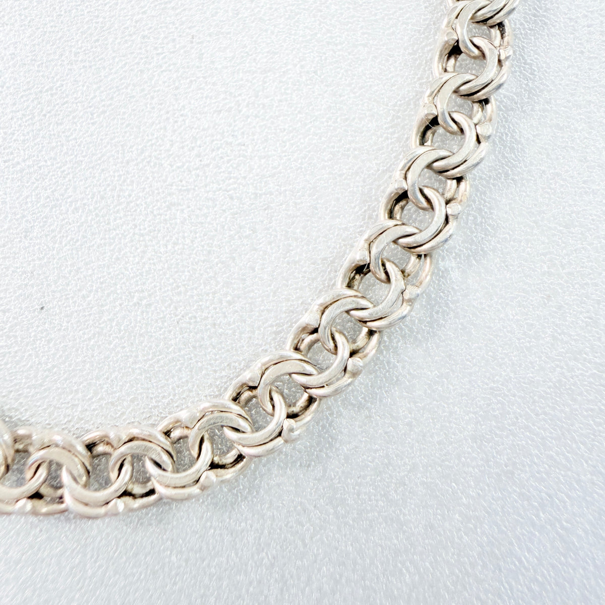 Herman Siersbøl, Denmark ca 1950s. Vintage Sterling Silver Bracelet w Toggle Clasp.