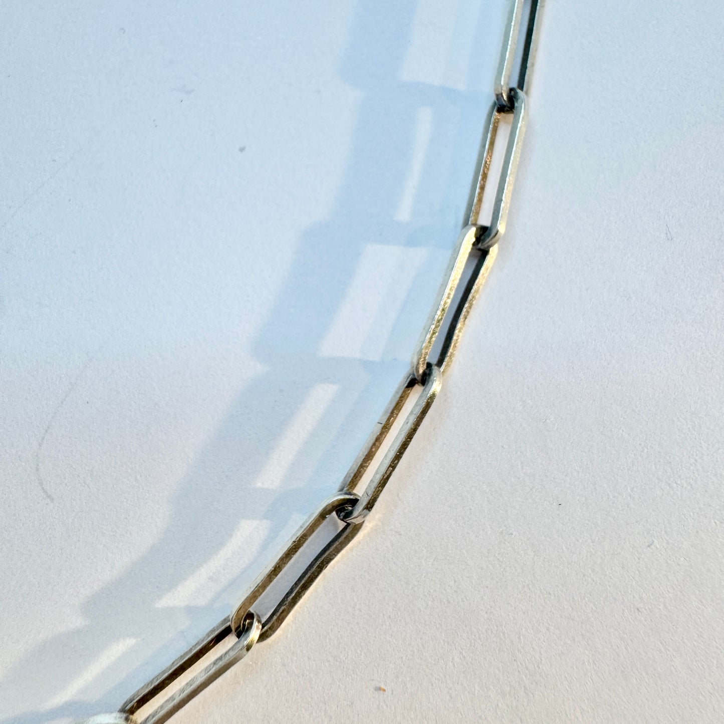 Andreas Daub, Germany. Vintage 60cm Link Chain Necklace.