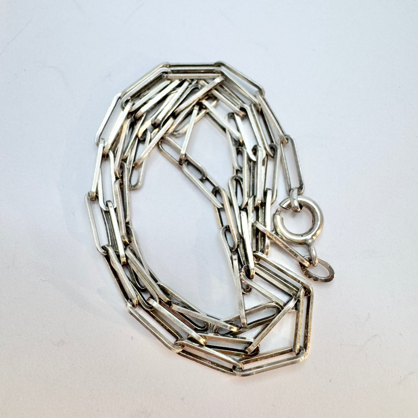 Andreas Daub, Germany. Vintage 60cm Link Chain Necklace.