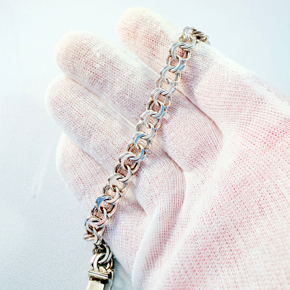 Arne Larsson, Sweden 1963. Vintage Sterling SIlver Bismarck Bracelet.