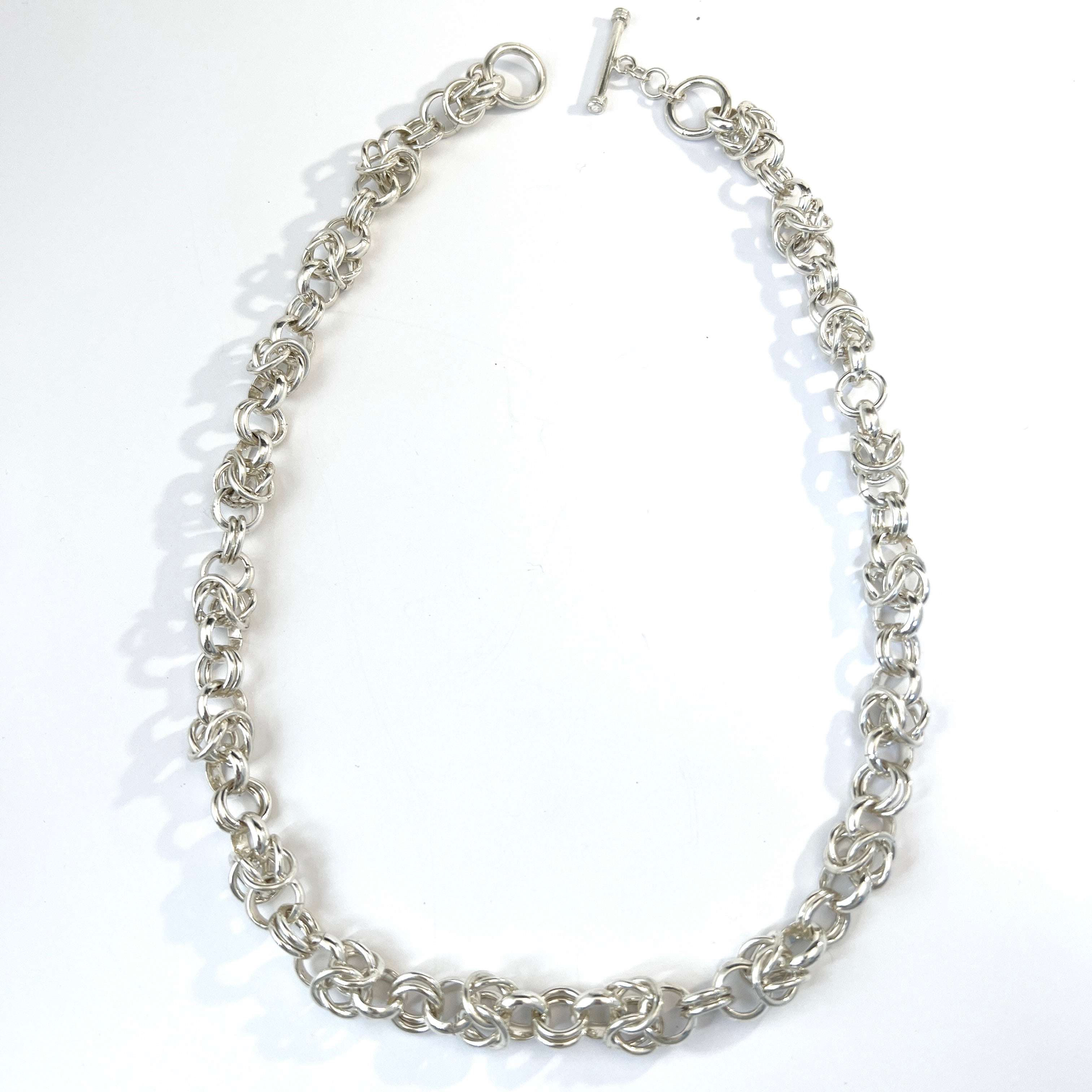Buy Lightweight Large Chain. Chunky Chain Necklace. Extra Large Silver Curb  Chain. Aluminum Chain. 3 Extender Chain. Online in India - Etsy