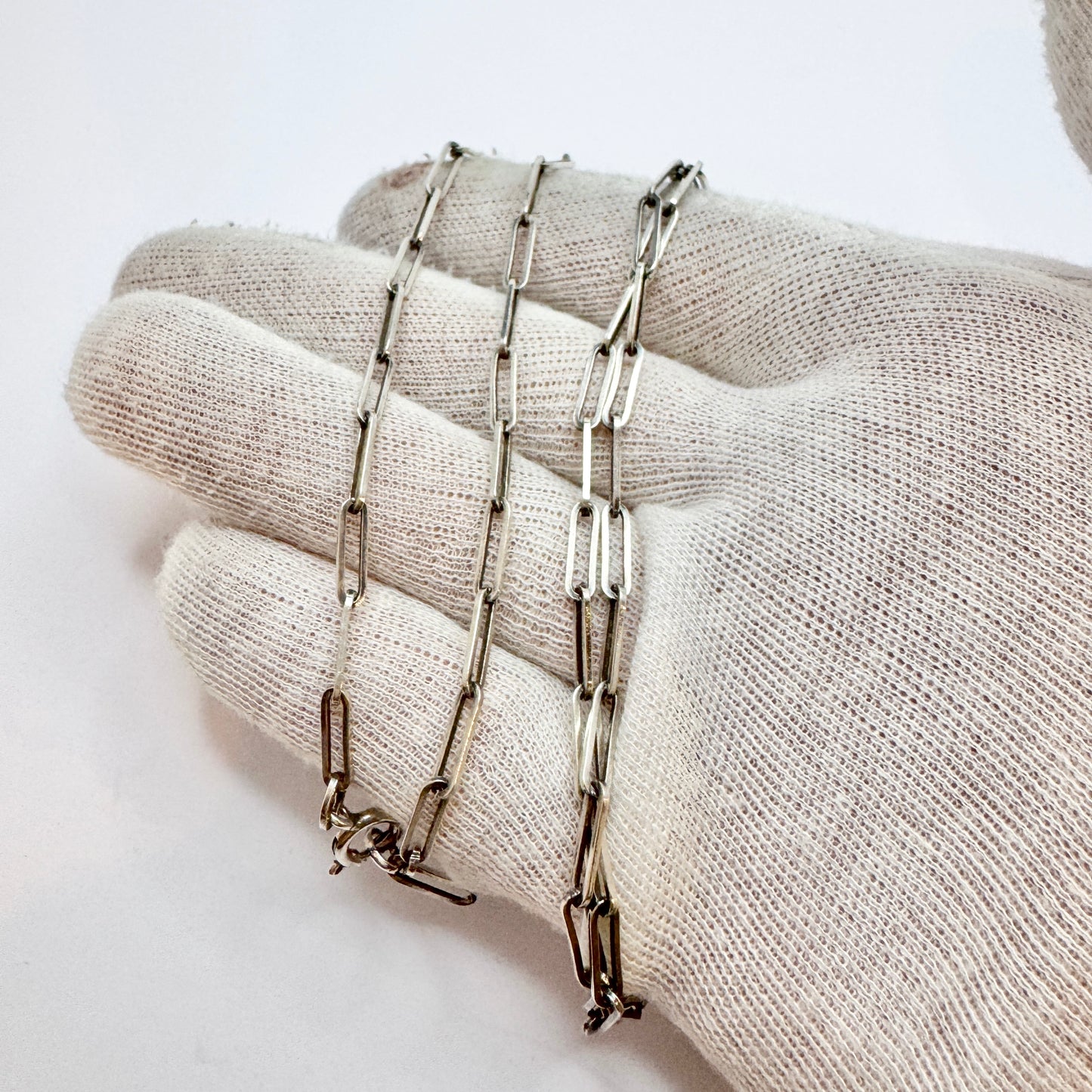Andreas Daub, Germany. Vintage 60cm Link Chain Necklace.