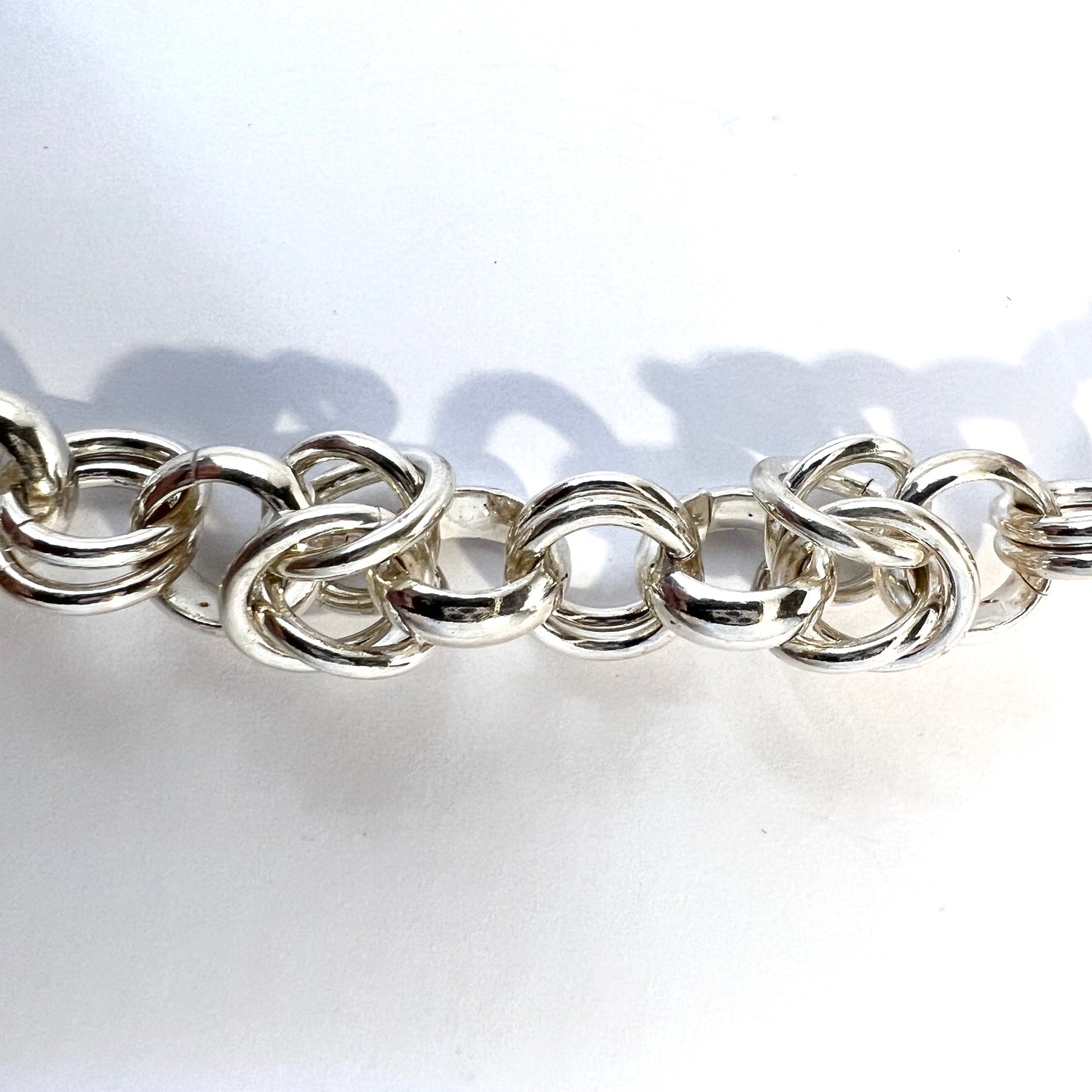 Chunky 3oz Sterling Silver Chain Necklace.