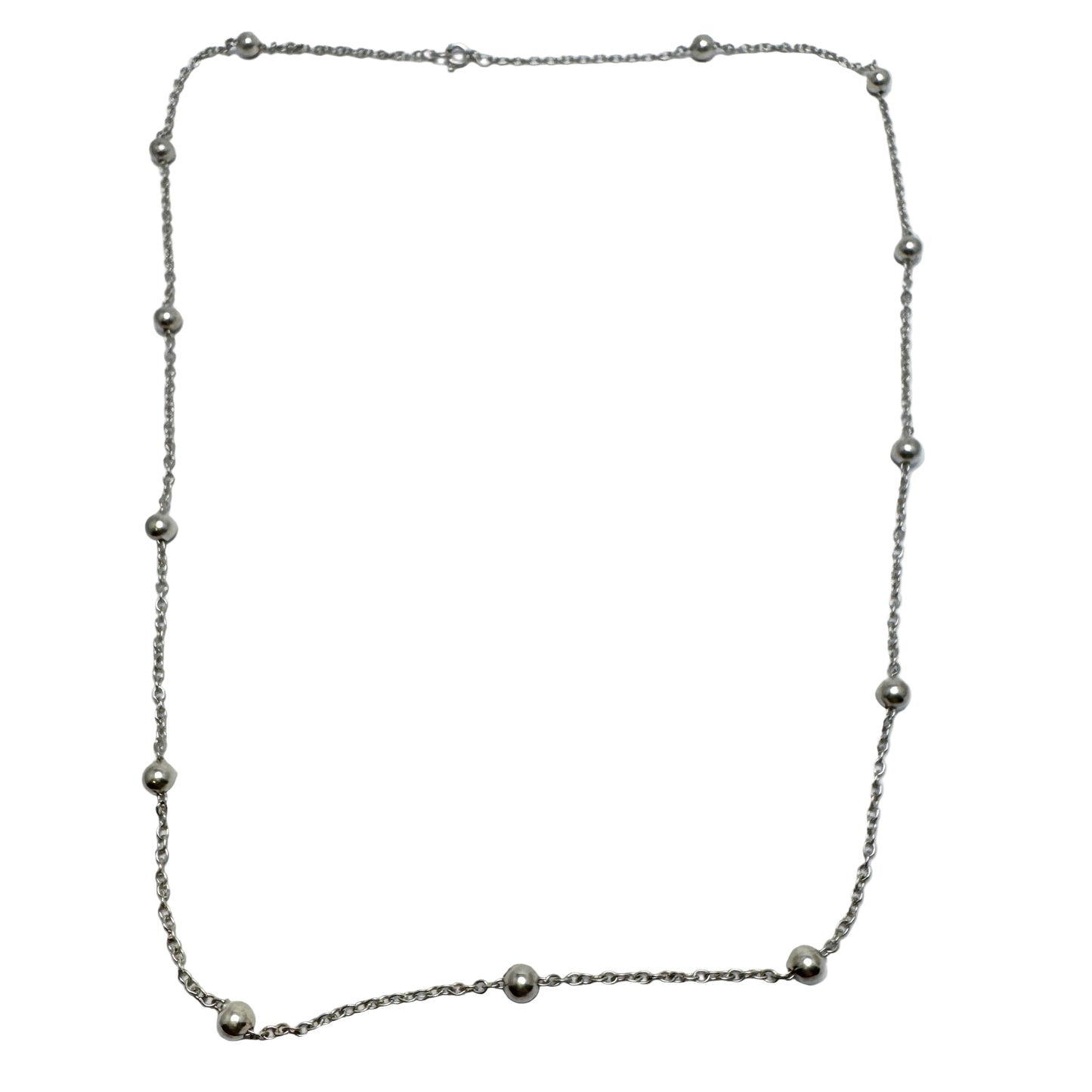 KM O/Y, Finland 1967. Vintage Solid Silver Necklace.