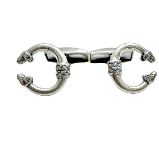 Kalevala Koru, Finland. Vintage Sterling Silver Cufflinks.