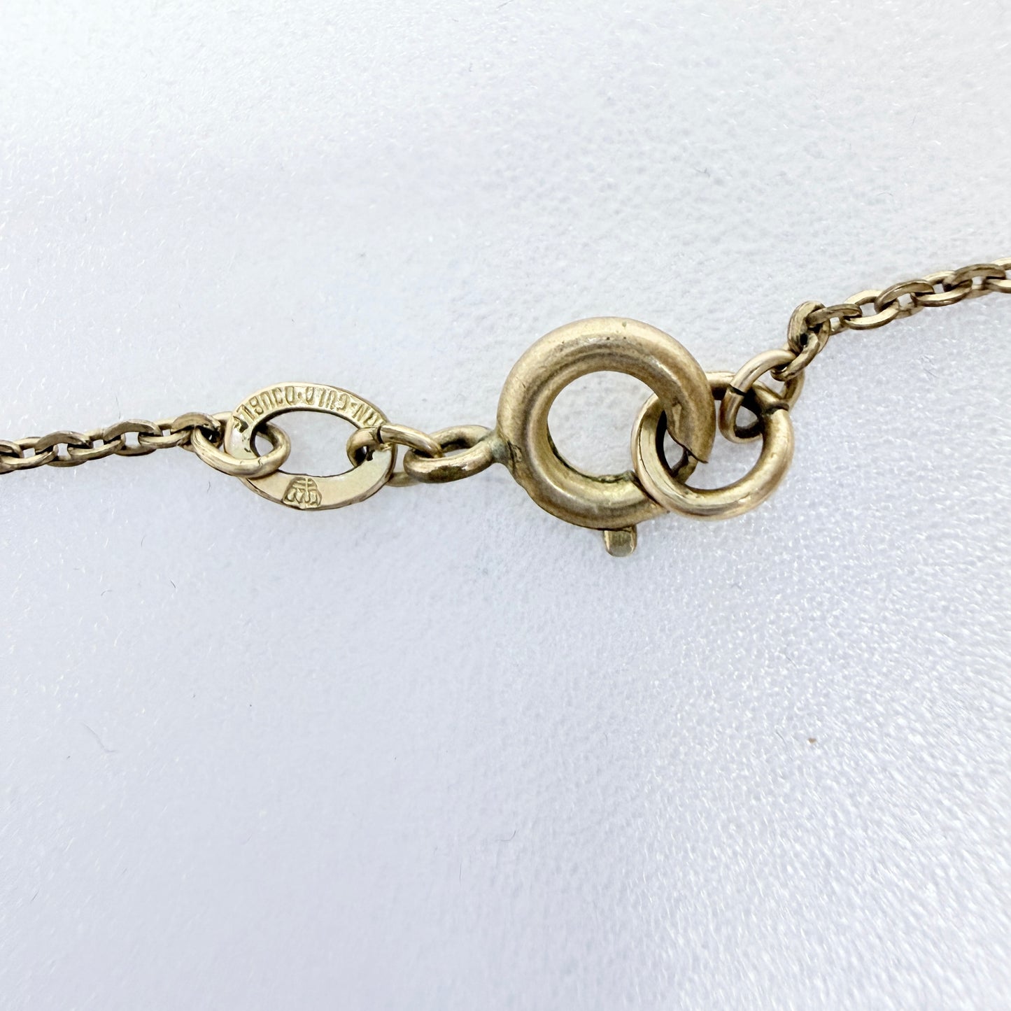 Antique Art Nouveau Gilt Metal Locket Pendant.