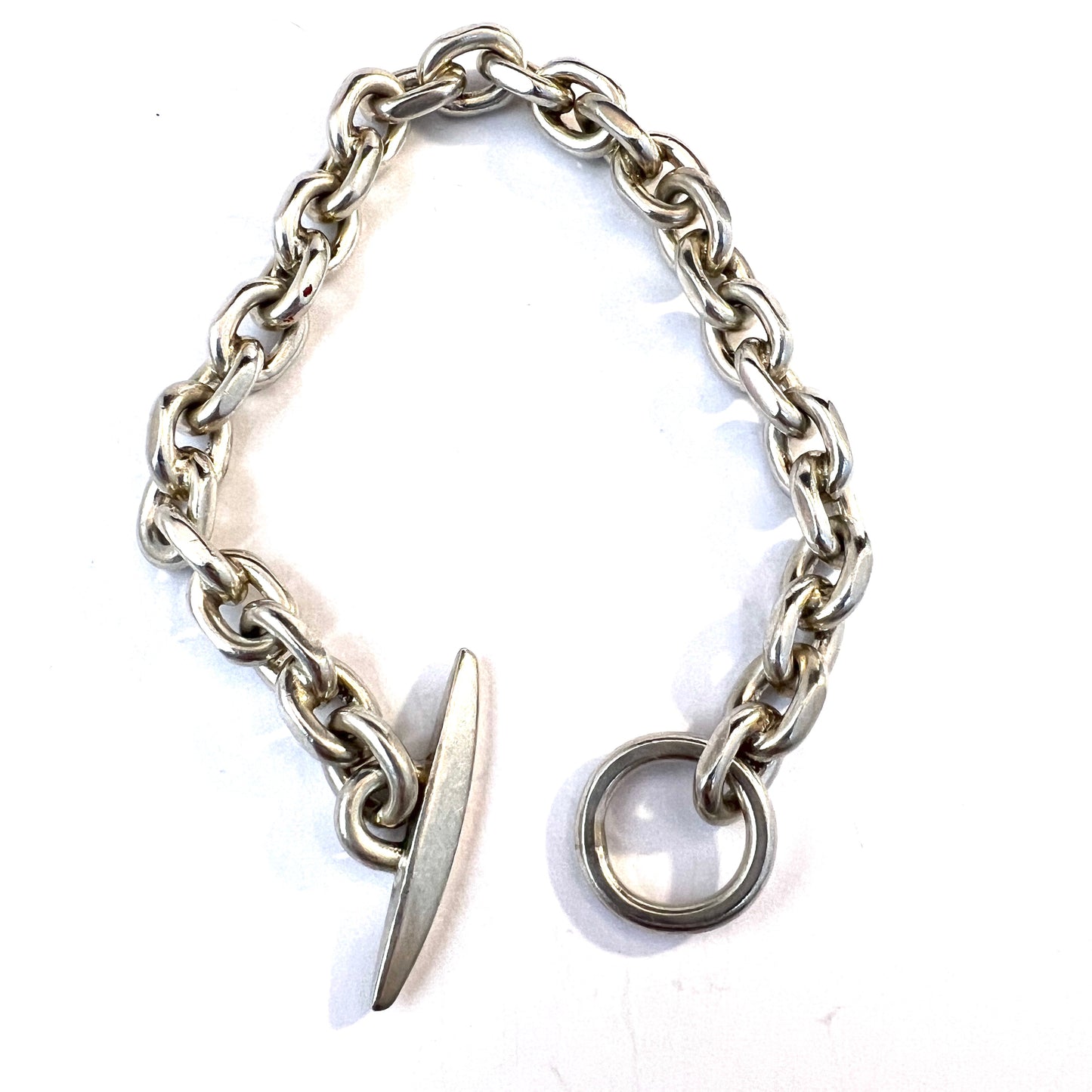 Sweden / Denmark c 1970s. Vintage Sterling Silver Bracelet.