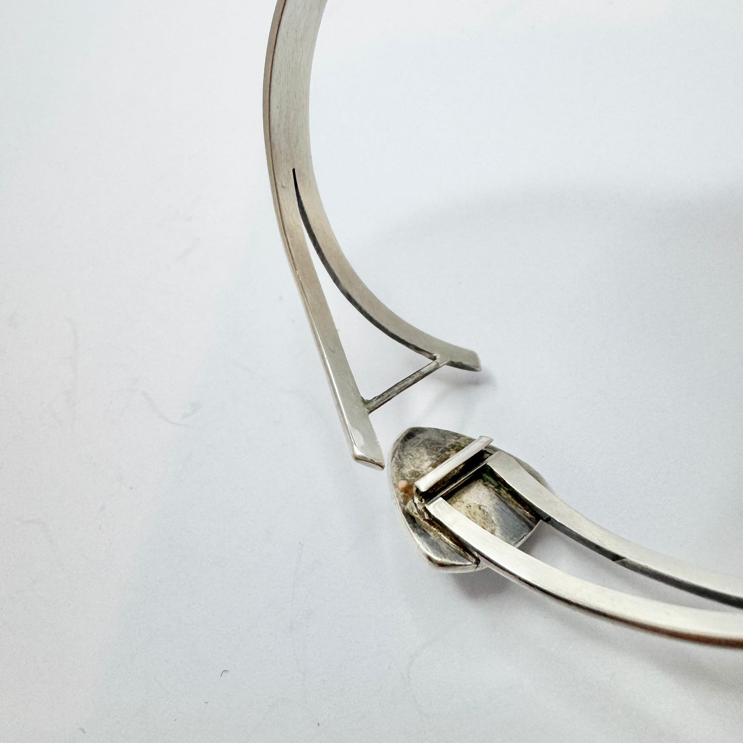 Victor Janson, Sweden 1966. Vintage Sterling Silver Bergslagen-stone Bracelet.