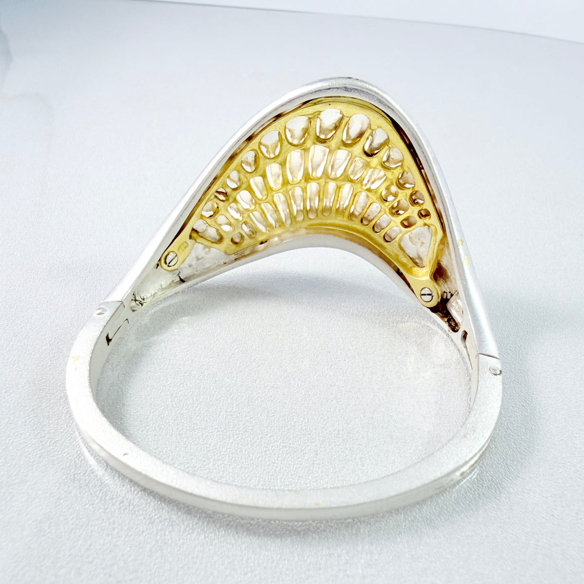 Bijou Jeunesse by Gunthner, Pforzheim, Germany. Vintage Sterling Silver Bracelet.