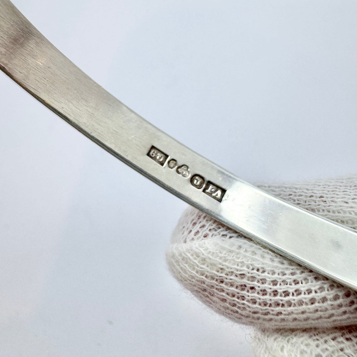 Victor Janson, Sweden 1966. Vintage Sterling Silver Bergslagen-stone Bracelet.