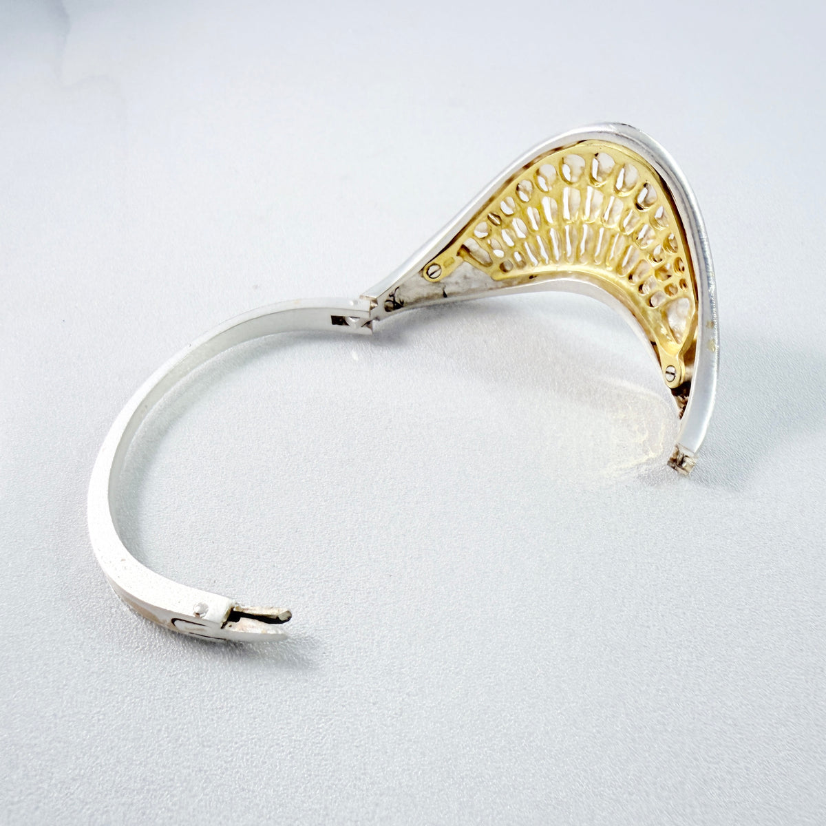 Bijou Jeunesse by Gunthner, Pforzheim, Germany. Vintage Sterling Silver Bracelet.