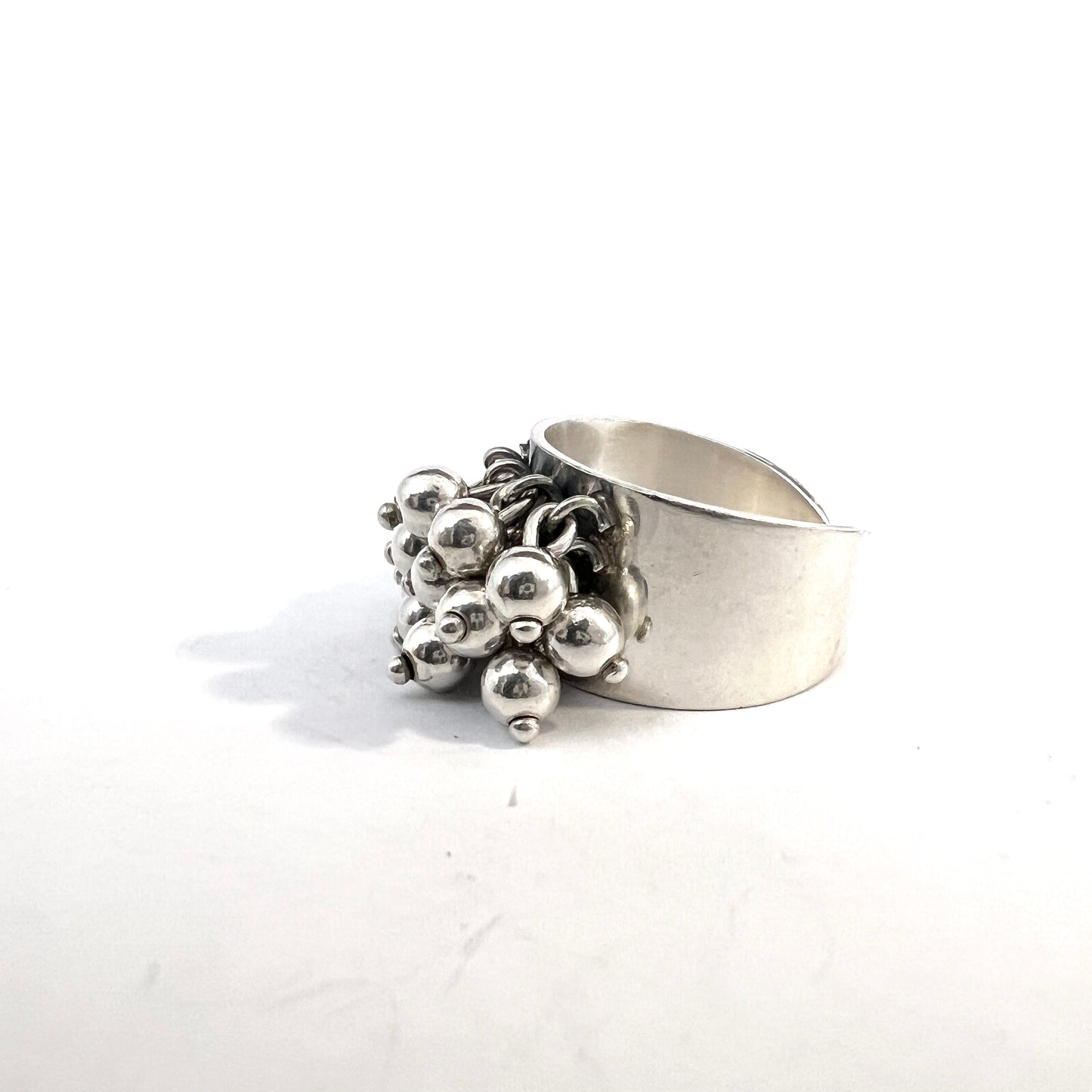 H.Kaksonen, Finland 1964. Vintage Solid Silver Ring.